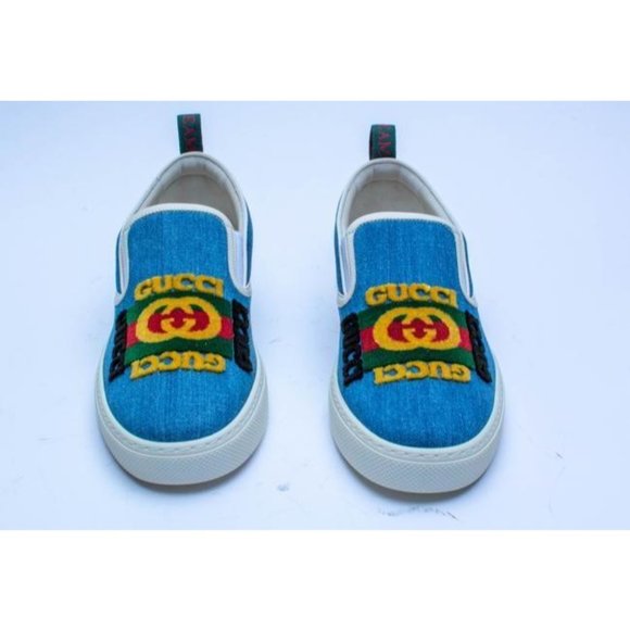 Gucci Denim Mens Kura Slip On